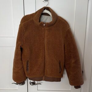 Zyia Active Cozy Brown reversible Jacket